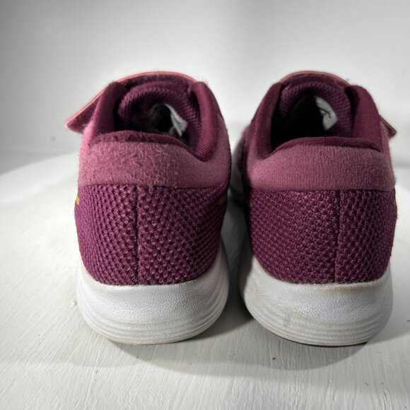 Nike Revolution 4 Kids Girls Youth Size 1.5 1.5Y Running Shoes Purple Sneakers - Picture 6 of 12